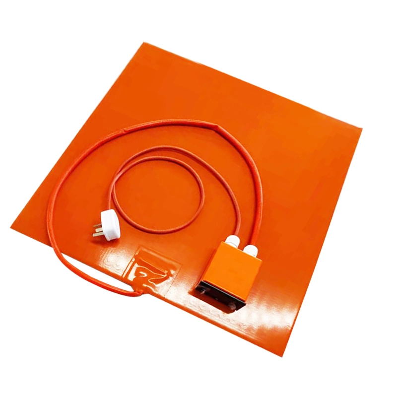 12V 300*300*1.5mm 3D Printer Heater Silicone Pad Heater with Thermistor