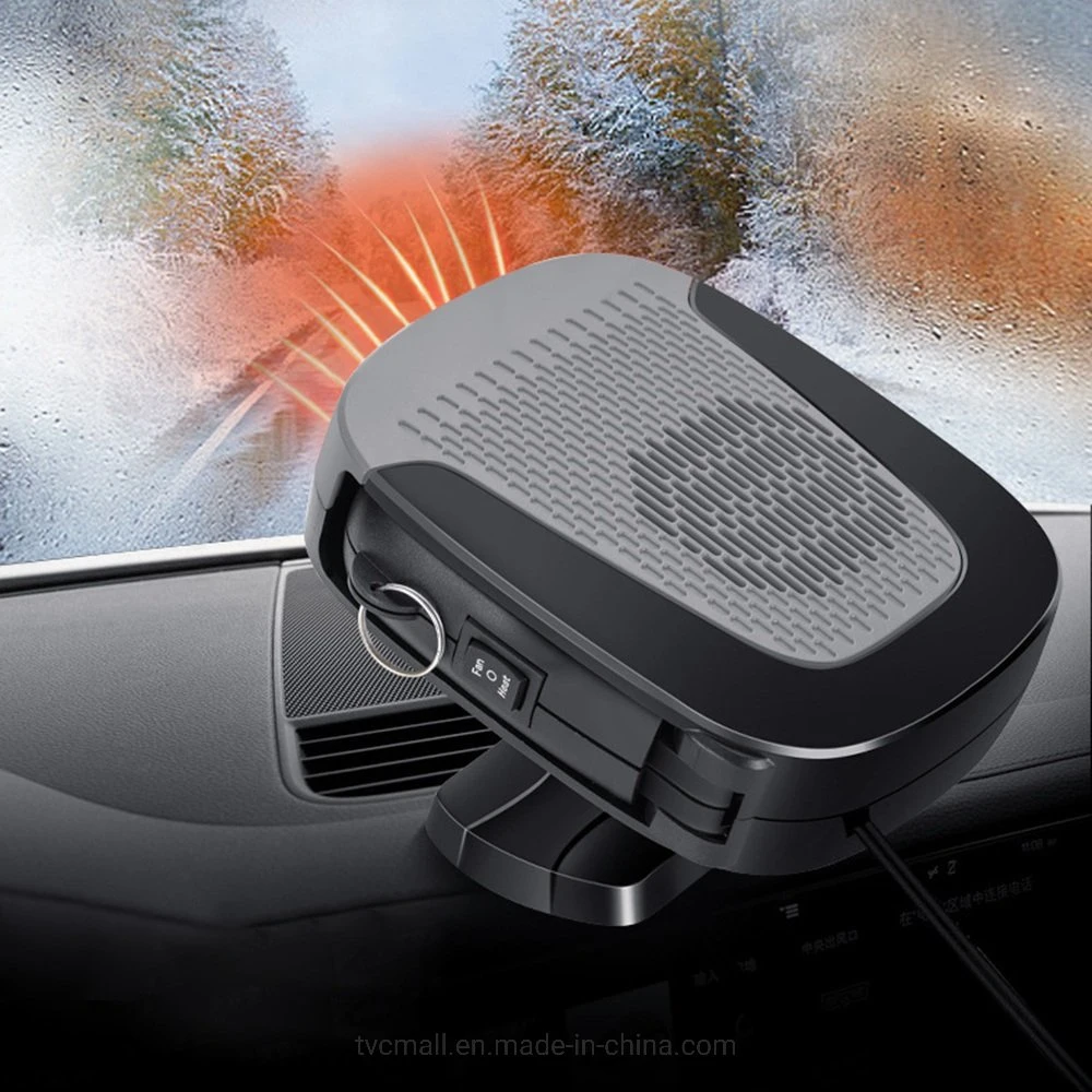 8215 12V Car Heating Cooling Fan Car Windshield Defrosting Heater