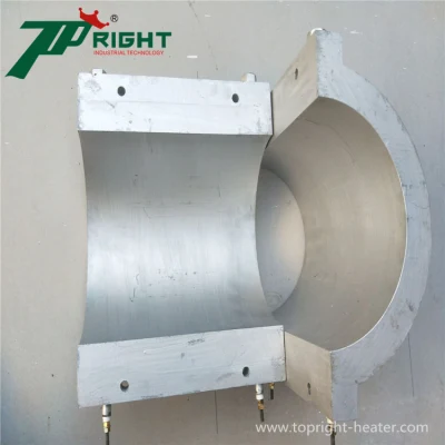380 V rundes Luftkühlungsband-Heizelement, Aluminiumplatten-Gussheizungen für die Extrusion in der Industrie