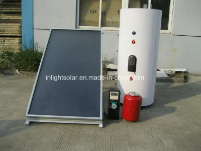 Europa-Standard-Split-Flachbildschirm-Solarwarmwasserbereiter